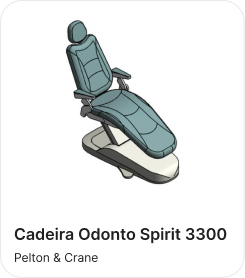 Cadeira Odonto Spirit 3300 (PT)