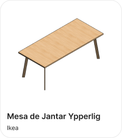 Mesa de Jantar Ypperlig (PT)
