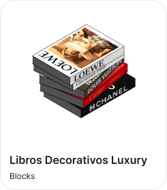 Livros Decorativos Luxury (ES)