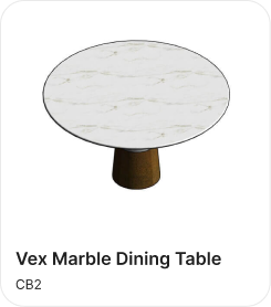 Mesa de Jantar Vex Marble (EN)
