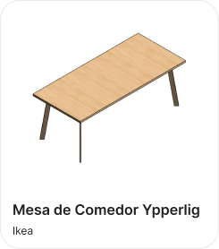 Mesa de Jantar Ypperlig (ES)